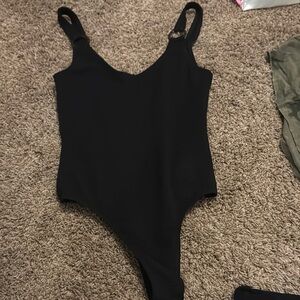 Kids Black One Piece Swimsuit